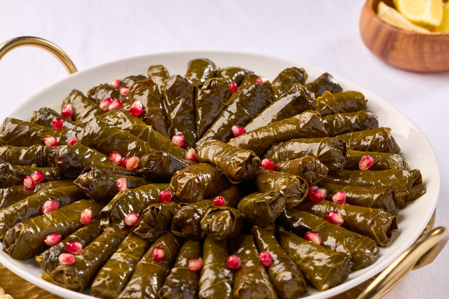 Stuffed grape leaves